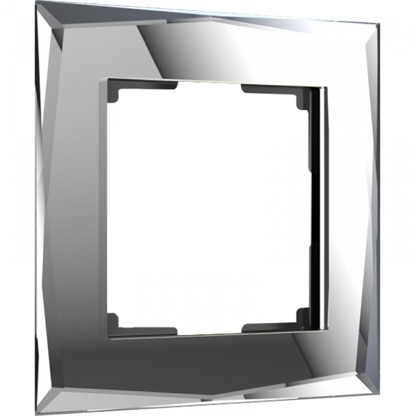 Рамка на 1 пост Werkel WL08-Frame-01 Diamant Зеркальные - купить в Челябинске
