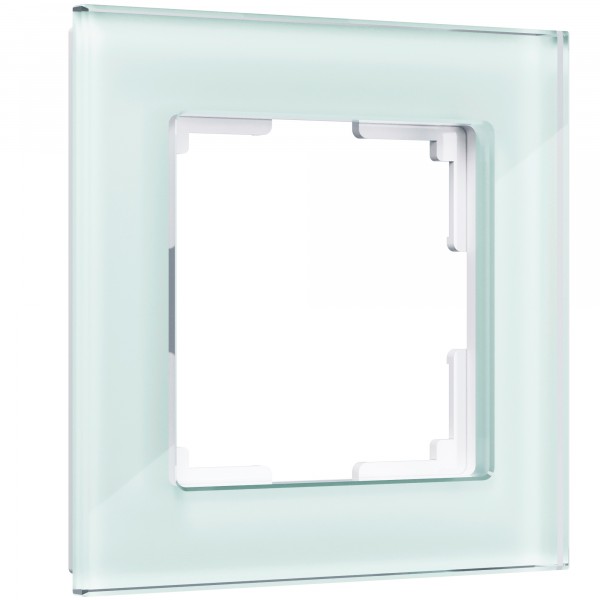 Рамка на 1 пост Werkel WL01-Frame-01 Favorit (натуральное стекло) - купить в Челябинске